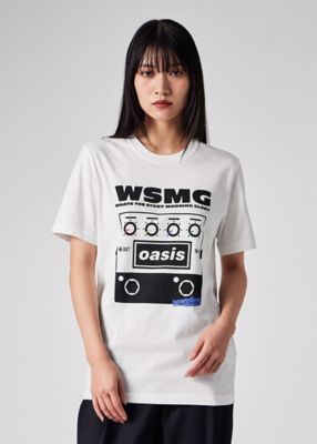 ＜Paul Smith (Women)＞ウィメンズ　Ｐａｕｌ　Ｓｍｉｔｈ　×　Ｏａｓｉｓ　ＷＳＭＧ　Ｔシャツ（２５５２９３０１１Ｒ）