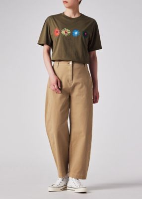 ポールスミス　ベージュ チノパン　新品 カラードエッジ がま口2つ折り財布（ベージュ） ｜ポール・スミス