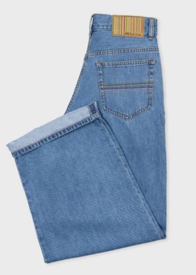 ウィメンズ　インディゴ　ワイド　デニムパンツ　（２５５３０７ＴＲ１９８）