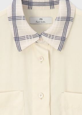 ウィメンズ　シアー　チェック　ワンピース（２５５３０８ＤＲ３０６）