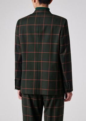 ウィメンズ ウィンドウペーン シングルジャケット