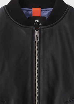 ウィメンズ ラムレザー MA－1 ブルゾン（255321JK350