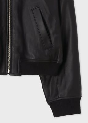 ウィメンズ ラムレザー MA－1 ブルゾン（255321JK350