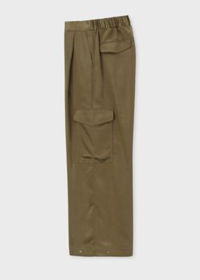 ウィメンズ サテン ミリタリー カーゴパンツ（255323TR200