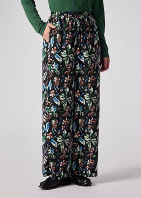 ウィメンズ ”Number Floral” ワイドパンツ