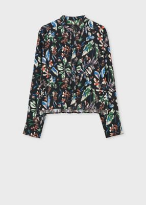 新品✨ ポールスミス　バイカラーフレアスカート　モノトーン　秋物　ウエストゴム Paul Smith（ポールスミス）の「【洗える！】コントラストカラー