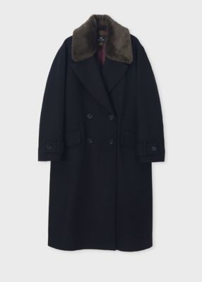 ウィメンズ ウールカルゼ ロングコート（255352JK356