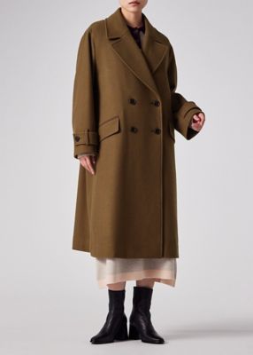 ウィメンズ ウールカルゼ ロングコート（255352JK356
