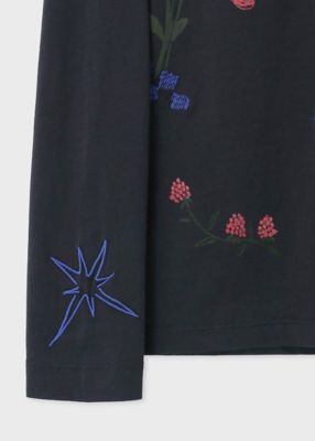 Cross☆です♥ ウィメンズ ”Daisy Chain Doodle” 長袖Tシャツ