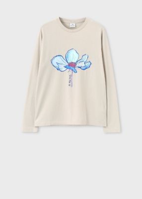 ☆花柄プリント7分袖Tシャツ（クローバー） | パーソンズ