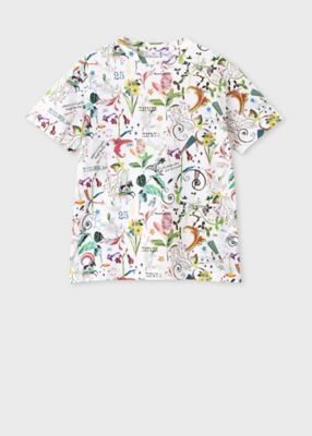 *Paul Smith* \"Painters Smock\" 半袖Tシャツ Paul Smith｜ウィメンズ 
