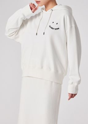 Paul Smith パーカー Happy Mサイズ PS Paul Smith Happy コントラストステッチ パーカー | ブラック