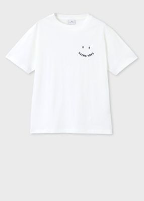 ＜Paul Smith (Women)＞ウィメンズ　”Ｈａｐｐｙ”　半袖Ｔシャツ（２５５４０６２３２Ｖ）