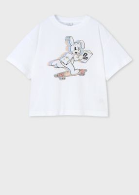 ＜Paul Smith (Women)＞ウィメンズ　”Ｓｋａｔｅ　Ｂｕｎｎｙ”　半袖Ｔシャツ（２５５４１０４０５Ｖ）