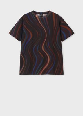 ウィメンズ ”Swirl” オールオーバー 半袖Tシャツ