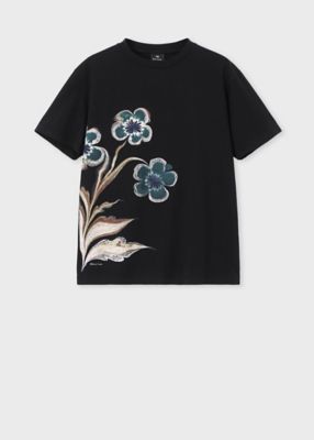 Paul Smith woman　半袖シャツ　綿　ネコ柄　総柄 Paul Smith woman 半袖シャツ 綿 ネコ柄 総柄 - メルカリ