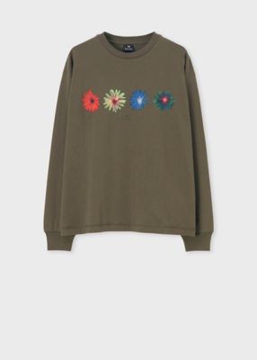 ウィメンズ マルチ フローラル プリント 長袖Tシャツ