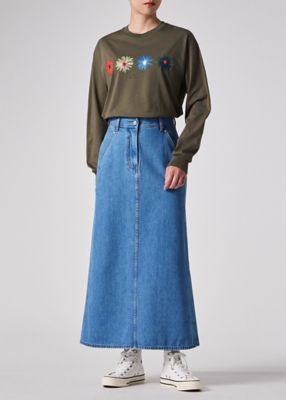 ウィメンズ マルチ フローラル プリント 長袖Tシャツ