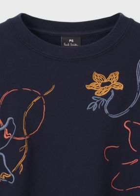 ウィメンズ フラワー ステッチ スウェット（255450J349