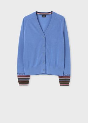 美品✨ポールスミス カーディガン ブロックチェック ブラック ユニセックス 美しいチェックパターンがずらり。ポール・スミスがポップアップ