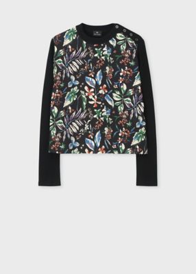 ウィメンズ ”Number Floral” プルオーバー コンビ