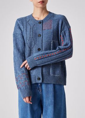 ウィメンズ パッチワーク カーディガン（255550655N