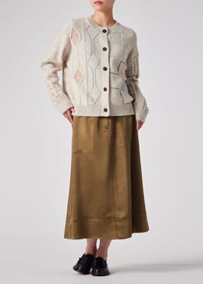 ウィメンズ パッチワーク カーディガン（255550655N