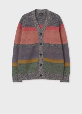 ＜Paul Smith (Women)＞ウィメンズ　モヘヤミックス　リラックス　カーディガン（２５５５５１６０５Ｎ）