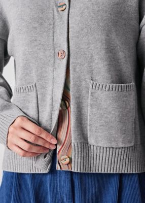 ウィメンズ スワール ボタン カーディガン（255554585N