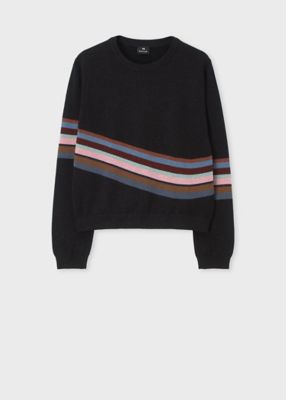 ＜Paul Smith (Women)＞ウィメンズ　ラメ　スワール　ニット（２５５５５６ＫＮ４０６）