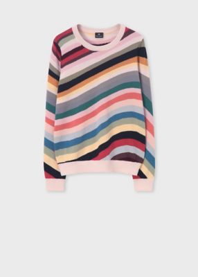 ＜Paul Smith (Women)＞ウィメンズ　メリノウール　”Ｓｗｉｒｌ”　ニット（２５５５８０５７５Ｎ）