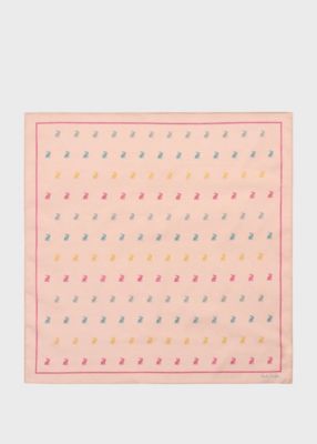 Paul Smith (Women)/ポール・スミス ウィメンズ　”Ｓｗｉｒｌ　Ｒａｂｂｉｔ”　ハンカチ（２５５６２９ＨＡＮＫＷ）