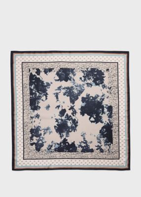 ★ポールスミス★スプレー スウォール シルク スカーフ ウィメンズ ”Travel Scarf” シルク スカーフ