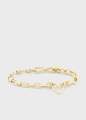 ＜Paul Smith (Women)＞ウィメンズ　ハートミックスチェーン　ブレスレット（２５５６４７２４０）