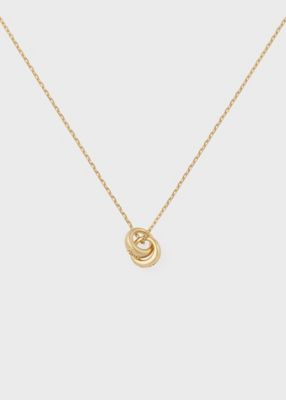 Paul Smith (Women)/ポール・スミス ウィメンズ　”Ｄｏｕｂｌｅ　Ｒｉｎｇ　Ｍｏｔｉｆ”　ネックレス（２５５６４８ＥＣ２１０）