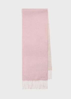 ＜Paul Smith (Women)＞ウィメンズ　カシミヤ　リバーシブルマフラー（２５５６５１ＣＡＷ）