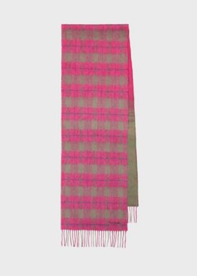 ＜Paul Smith (Women)＞ウィメンズ　オンブレ　リバーシブル　チェック　マフラー（２５５６５３ＣＡＷＷ）