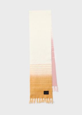 ＜Paul Smith (Women)＞ウィメンズ　モヘヤ　ミックス　マフラー（２５５６５５ＭＯＷ）