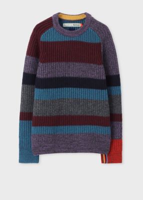 ＜Paul Smith (Women)＞ウィメンズ　”Ｐａｕｌ　Ｓｍｉｔｈ　Ｌｏｖｅｓ　Ｂａｒｂｏｕｒ”　ニット（２５５７１４ＭＫＮ１６９６）