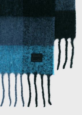 ウィメンズ ソフトメリノ チェック マフラー（255762250K