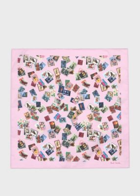 なつみんみんページ ハンカチ Stamps” ハンカチ（260353HANK） | Paul Smith (Men