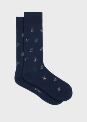 Paul Smith ソックス 4足セット 25-27cm Animal Pop” ドレスソックス（260604DRO） | Paul