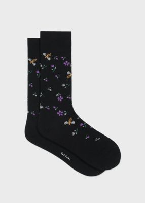 Floral Bee” ソックス（260620DR） | Paul Smith