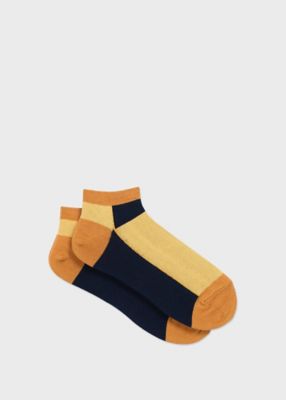 カラーブロック ショートソックス（260648SN） | Paul Smith