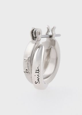 Double Ring Motif” シングルピアス