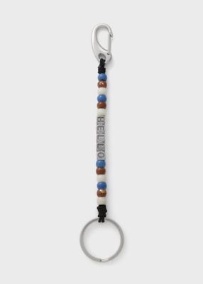 ꕤデザインチャーム3点setꕤ男前✨ Hello Beads” キーリング（260908230） | Paul