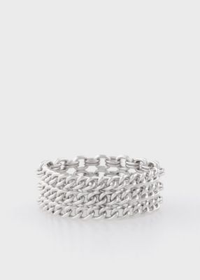 Paul Smith ポールスミス　リング チェーン Woven Chain” リング（260910200） | Paul Smith