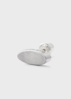 MINI MACROHOOP SILVER 片耳用 | Spinelli