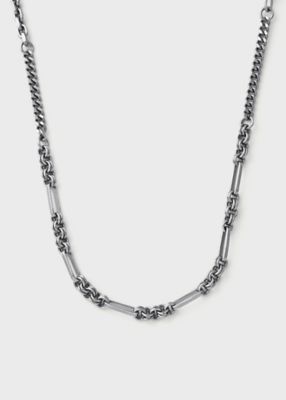 Vintage Mixed Chain” ネックレス