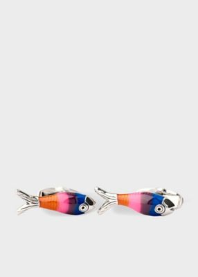 Artist Stripe Fish” カフス（260955220